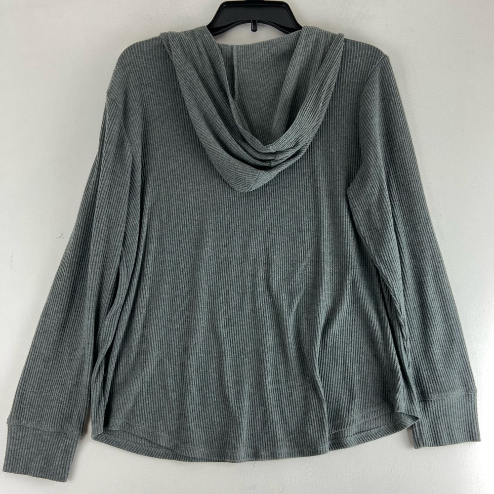 Eddie Bauer Gray Sleepwear Hoodie Large (sku 417)